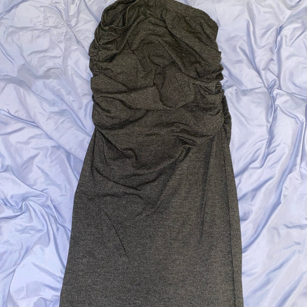 Monrow Gray Maternity Midi Skirt Size XS!